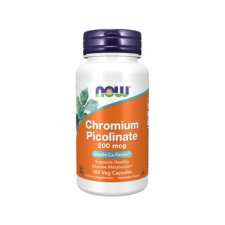 Now Chromium (Króm) Picolinate 200 mcg 100 db kapszula vitamin és táplálékkiegészítő