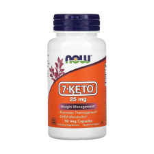 Now Foods 7-KETO (DHEA), 25 mg, Now Foods, 90 kapszula vitamin és táplálékkiegészítő