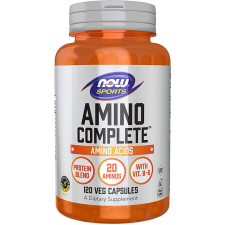 Now Foods Amino Complete Amino sav komplex 120 kapszula vitamin és táplálékkiegészítő