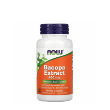 Now Foods Bacopa Extract 450 mg (90 Kapszula) gyógyhatású készítmény