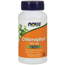 Now Foods Chlorophyll 100 mg 90 kapszula vitamin és táplálékkiegészítő