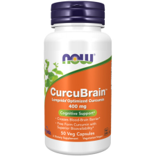 Now Foods CurcuBrain - kurkuma 400mg 50veg kapszula Now Foods vitamin és táplálékkiegészítő