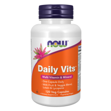 Now Foods Daily Vits™ 120 Veg Capsules vitamin és táplálékkiegészítő