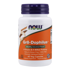 Now Foods Gr8-Dophilus probio 60 kapszula vitamin és táplálékkiegészítő