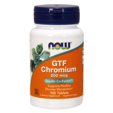 Now Foods GTF Chromium 200mcg (250 tabletta)