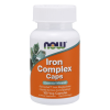 Now Foods Iron Complex - vas 100 tabletta