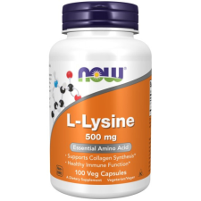 NOW Foods L-Lysine 500 mg 100 Vegkapszula vitamin és táplálékkiegészítő