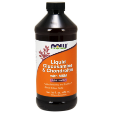 Now Foods Liquid Folyékony Glucosamine &amp;Chondroitin with MSM 473ml vitamin és táplálékkiegészítő
