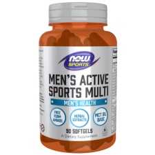 Now Foods Men's Active Sports Multi Vitamin 90 lágyzselatin kapszula vitamin és táplálékkiegészítő