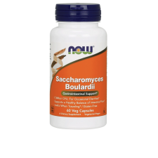 Now Foods MOST Saccharomyces Boulardii, probiotikumok, 60 vegán kapszula  Étrend-kiegészítő vitamin és táplálékkiegészítő