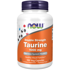 Now Foods MOST Taurin (Taurin) 1000 mg, 100 növényi kapszula vitamin és táplálékkiegészítő