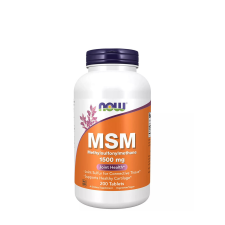 Now Foods MSM 1500 mg (200 Tabletta) gyógyhatású készítmény