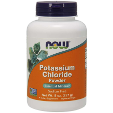 Now Foods NOW kálium-klorid por, 227 g vitamin és táplálékkiegészítő