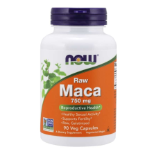 Now Foods NOW Maca (perui zsázsa koncentrátum 6: 1 RAW), 750 mg, 90 növényi kapszulában vitamin és táplálékkiegészítő