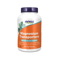 Now Foods NOW Magnesium Transporters, 180 gyógynövényes kapszula vitamin és táplálékkiegészítő