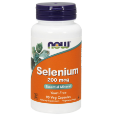Now Foods Now Selenium 200 mcg 90 vegkapszula vitamin és táplálékkiegészítő