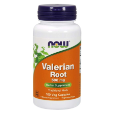 Now Foods NOW Valerian Root, 500 mg, 100 gyógynövényes kapszula vitamin és táplálékkiegészítő