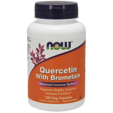 Now Foods Quercetin és Bromelain 120 kapszula vitamin és táplálékkiegészítő