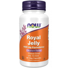 Now Foods Royal Jelly -méhpempő 1500mg 60 Softgels Now Foods vitamin és táplálékkiegészítő