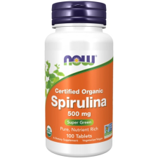 Now Foods Spirulina 500 mg 100 kapszula Now Foods vitamin és táplálékkiegészítő