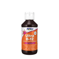 Now Foods Ultra B-12 Liquid - Folyékony B-12 vitamin (118 ml) vitamin és táplálékkiegészítő