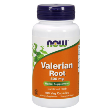 Now Foods Valerian Root 500mg 100 kapszula Valeriana gyökér Now Foods vitamin és táplálékkiegészítő