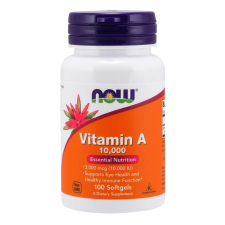 Now Foods Vitamin A 10000IU 100 kapszula Now Foods vitamin és táplálékkiegészítő