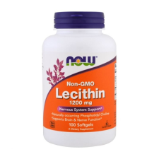  NOW LECITHIN KAPSZULA 1200MG 100 DB vitamin és táplálékkiegészítő