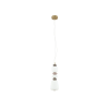 Nowodvorski Ceramic fehér-barna LED függesztett lámpa (TL-11701) LED 1 izzós IP20