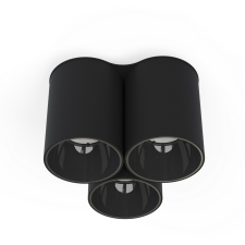 Nowodvorski Eye Tone fekete mennyezeti spotlámpa (TL-8091) GU10 3 izzós IP20 világítás