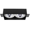 Nowodvorski MOD PLUS 9403 Nowodvorski mennyezeti lámpa fekete 2xGU10 keret nélküli spot modern