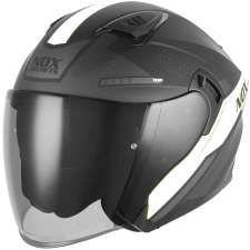 Nox N130 EKTO 2026 Bukósisak, matt fekete/ fehér, méret S bukósisak