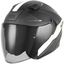 Nox N130 EKTO 2026 Bukósisak, matt fekete/ fehér, méret XL bukósisak