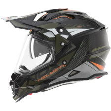 Nox N312 TRACK 2026 Bukósisak, khaki/ narancsszín, méret 2XL bukósisak