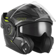 NOX PREMIUM SPINNER ARK 2026 sisak, matt fekete/fluo sárga - 2XL bukósisak