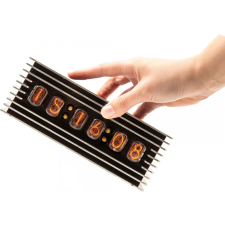 NOYCE JOYCE Nixie 6 Digitron óra összeszerelve ébresztőóra