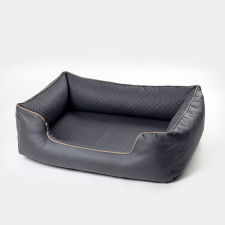 NRDOGS Lux Grey Kutyafekhely + Ajándék Kutyatakaró L 90x73 cm szállítóbox, fekhely kutyáknak