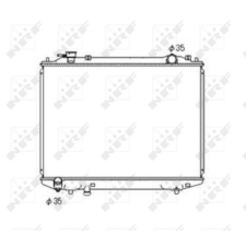 NRF Hűtő, motorhűtés NRF 53575 vízhűtő