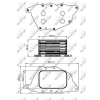 NRF Olajhűtő, motorolaj NRF 31287