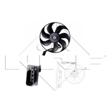NRF ventilátor, motorhűtés NRF 47064 autóalkatrész