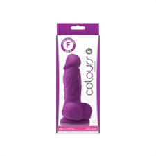 NS Novelties Colours Pleasures 4 inch Dildo Purple műpénisz, dildó