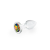NS Novelties Crystal Desires Rainbow Gem - vízálló, üveg anál dildó - 7,2 cm (átlátszó-többszínű)