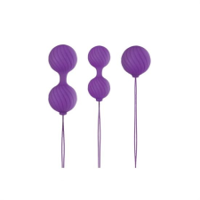 NS Novelties Luxe O' Kegel Balls Purple kéjgolyó