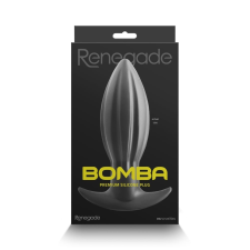 NS Novelties Renegade Bomba Small - szilikon, vízálló anál dildó - 12,5 cm (fekete) műpénisz, dildó