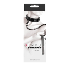 NS Novelties Sinful - 1'' Collar - Black póráz