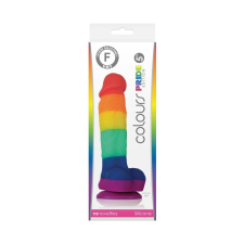 Ns Toys Colours Pride Edition 5 Inch Dildo Rainbow műpénisz, dildó