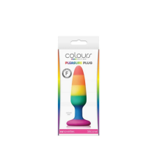 Ns Toys Colours Pride Edition Pleasure Plug Small -Rainbow Fenékdugó anál