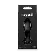 Ns Toys Crystal - Rose - Black anál