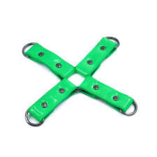 Ns Toys Electra - Hog Tie - Zöld kötöző, erotikus játék bilincs, kötöző