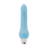 Ns Toys NS Novelties Firefly 8" Vibrating Massager - szilikon, vízálló, élethű vibrátor - 23,2 cm (kék)